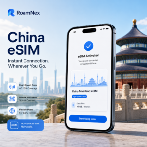China Mainland eSIM｜Instant Travel Data for China Mobile & China Unicom