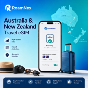 Australia & New Zealand eSIM|旅行上网卡