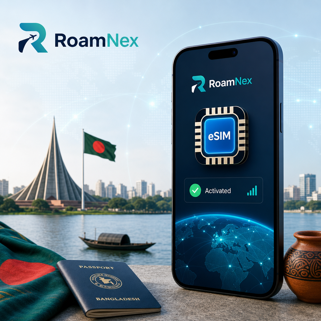 Bangladesh eSIM|旅行上网电子SIM卡