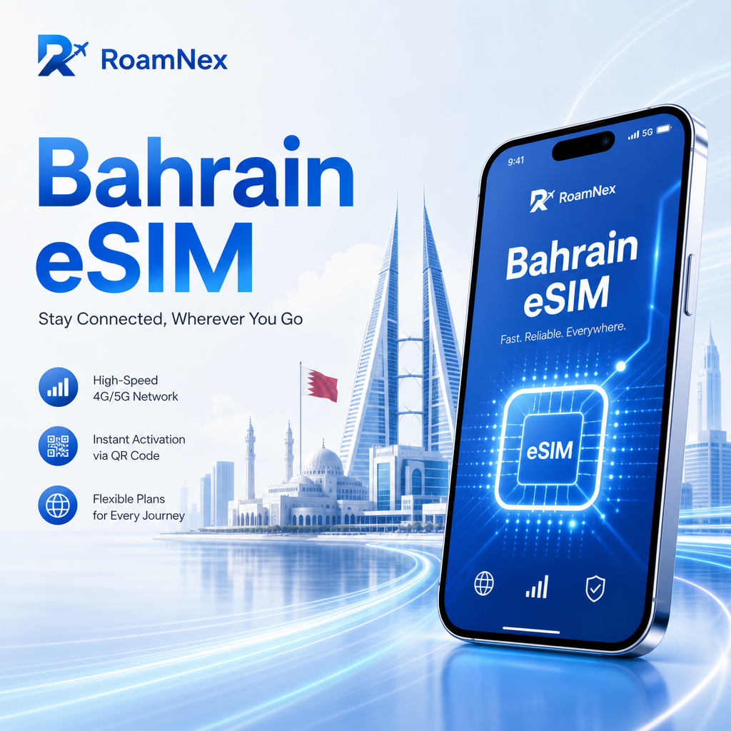 Bahrain eSIM|旅行上网电子SIM卡