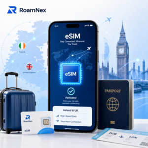 Ireland & UK eSIM|旅行上网卡