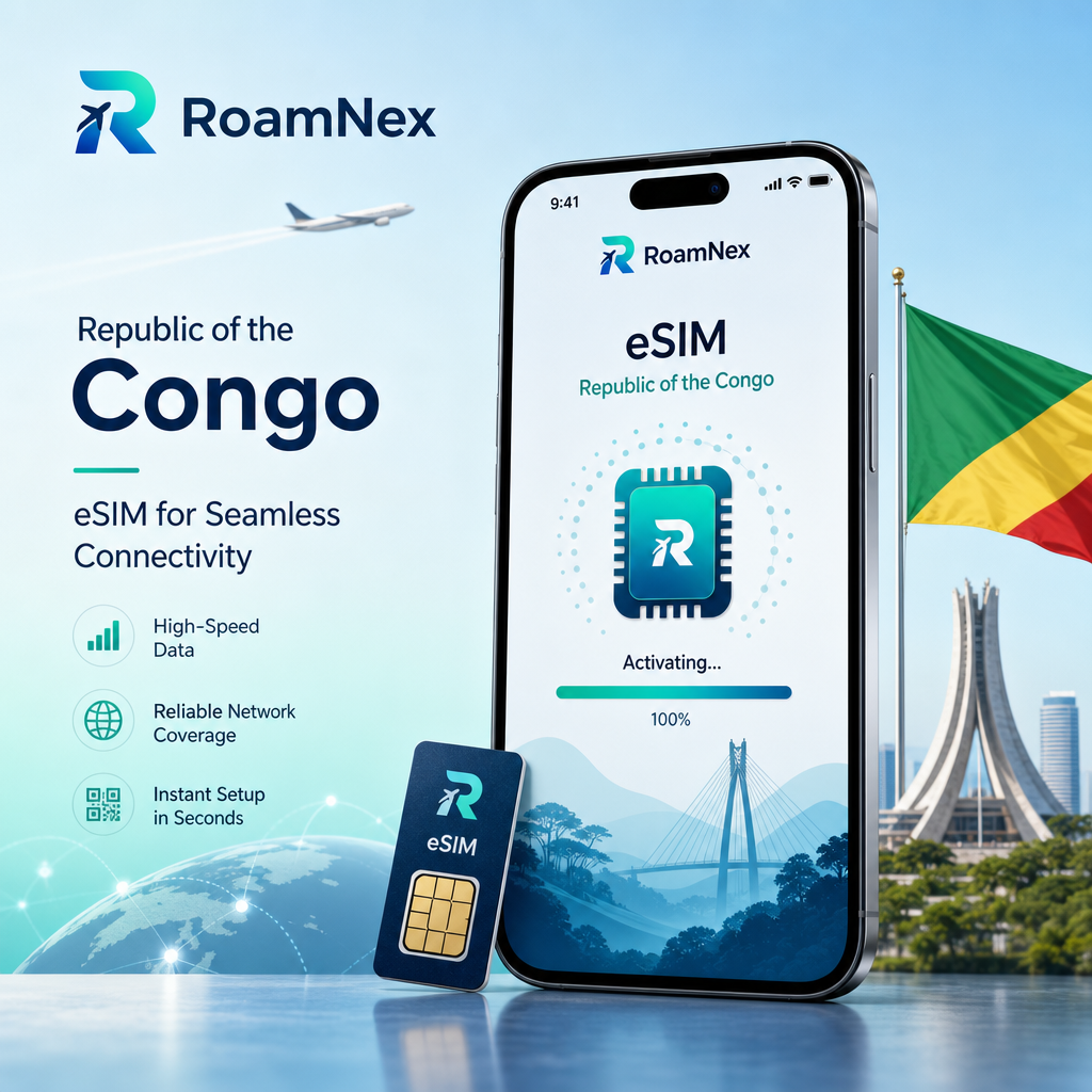 Republic of the Congo eSIM|Travel Data for Congo