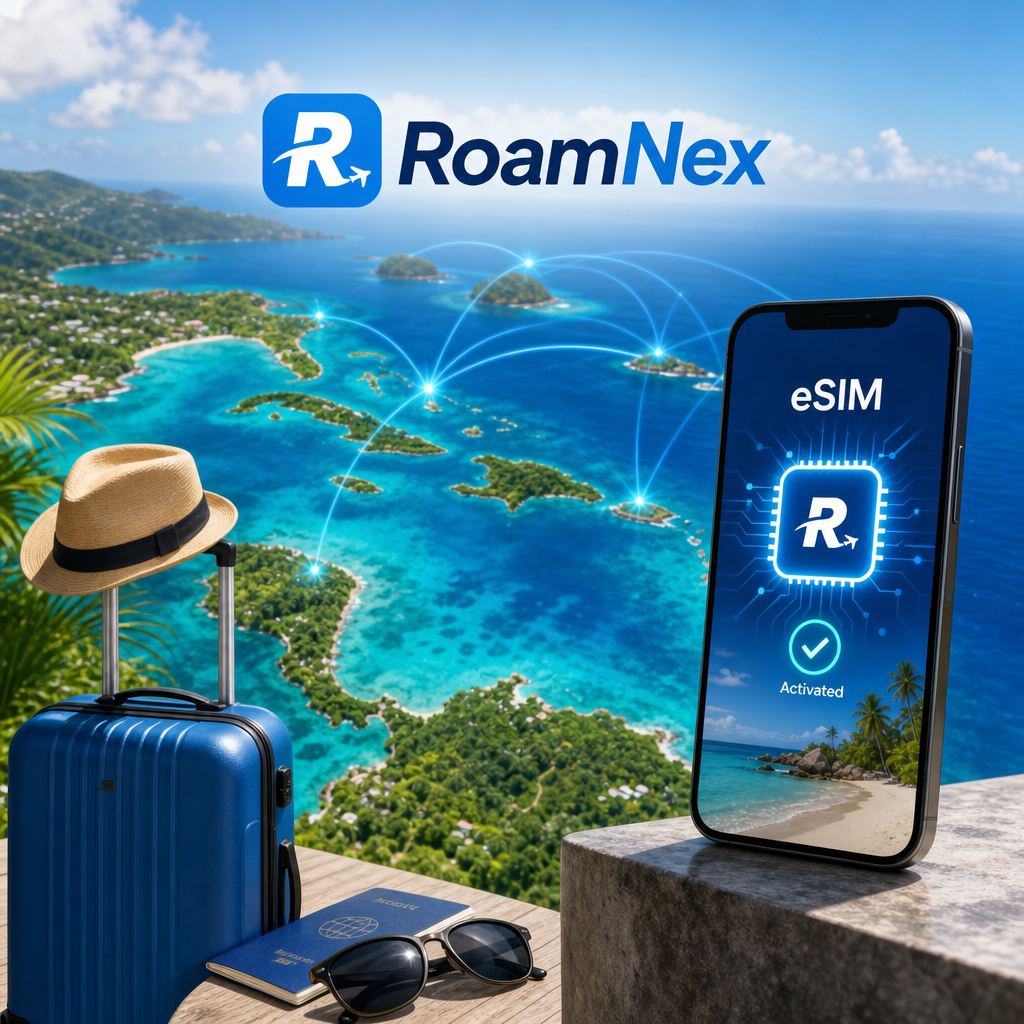 Caribbean eSIM| 加勒比地区esim旅行上网套餐