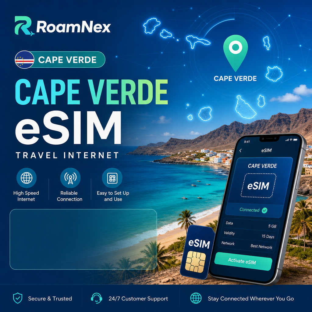 Cape Verde eSIM| 佛得角esim旅行上网套餐