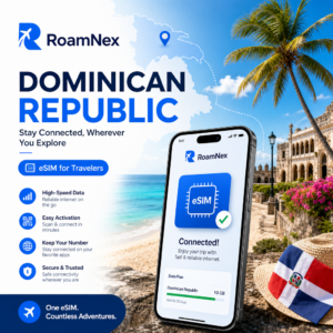 Dominican Republic eSIM| 多米尼加共和国esim旅行上网套餐