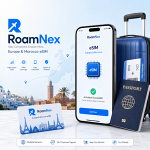 Europe & Morocco eSIM | 欧洲及摩洛哥esim旅行上网套餐