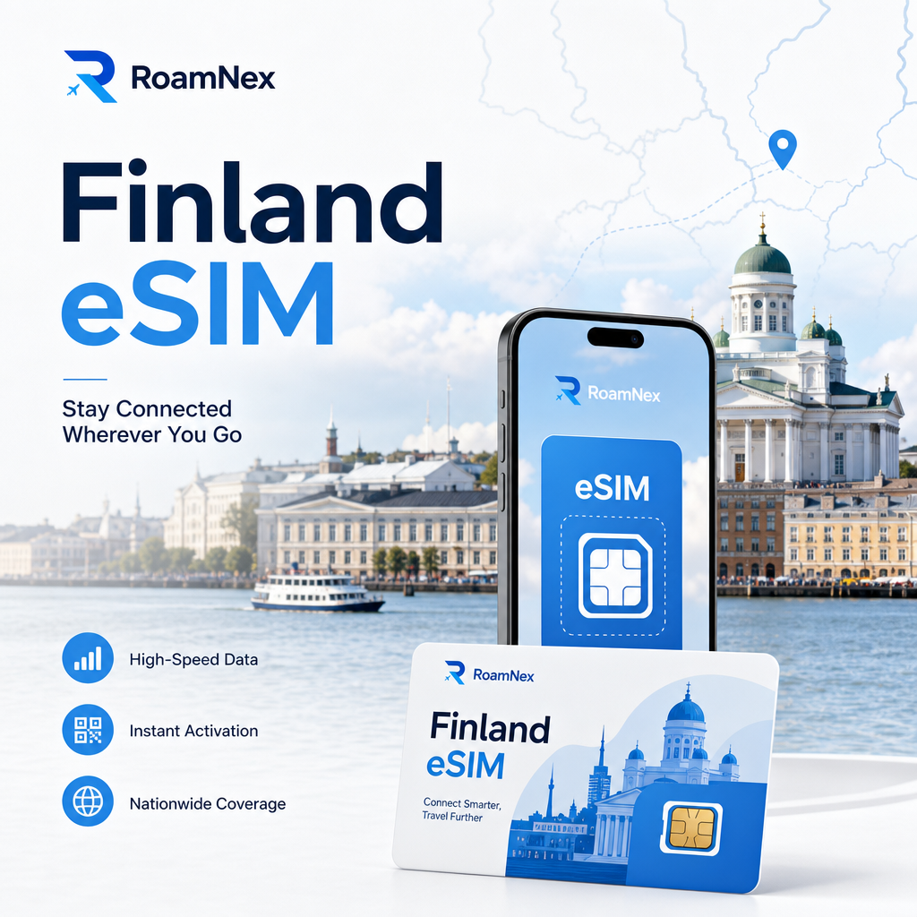Finland eSIM | 芬兰esim旅行上网套餐