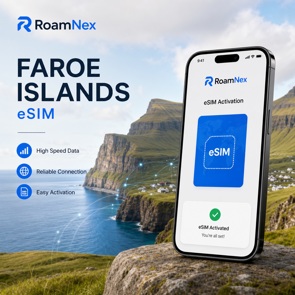 Faroe Islands eSIM | 法罗群岛esim旅行上网套餐