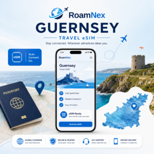 Guernsey eSIM| 根西岛esim旅行上网套餐