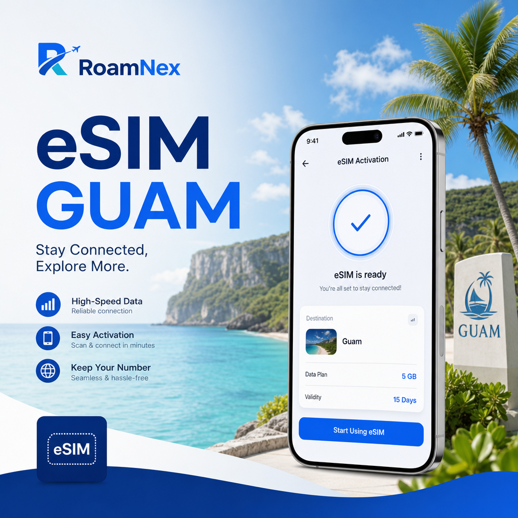 Guam eSIM | 关岛esim旅行上网套餐