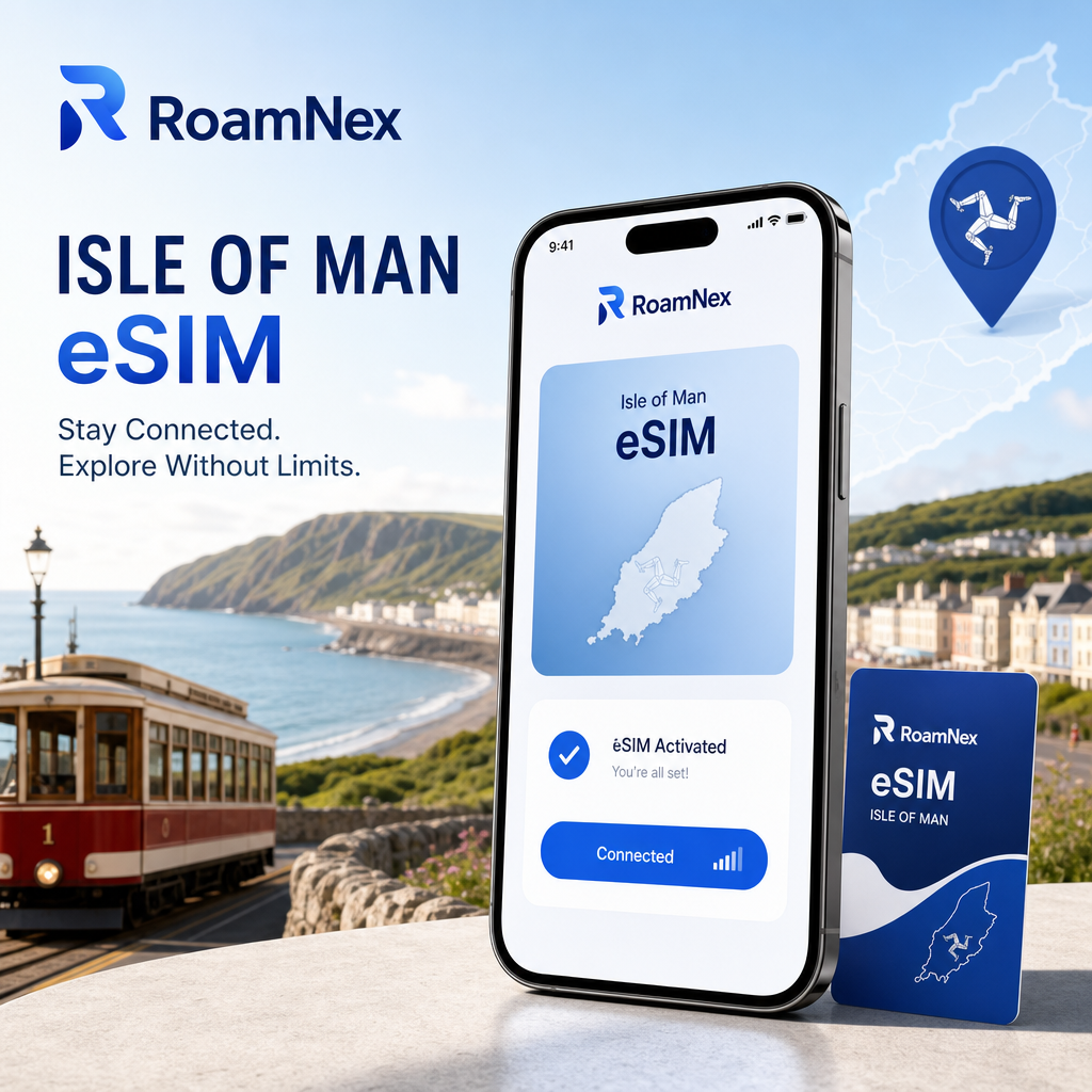 Isle of Man eSIM | 马恩岛esim旅行上网套餐