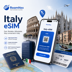 Italy eSIM | 意大利esim旅行上网套餐