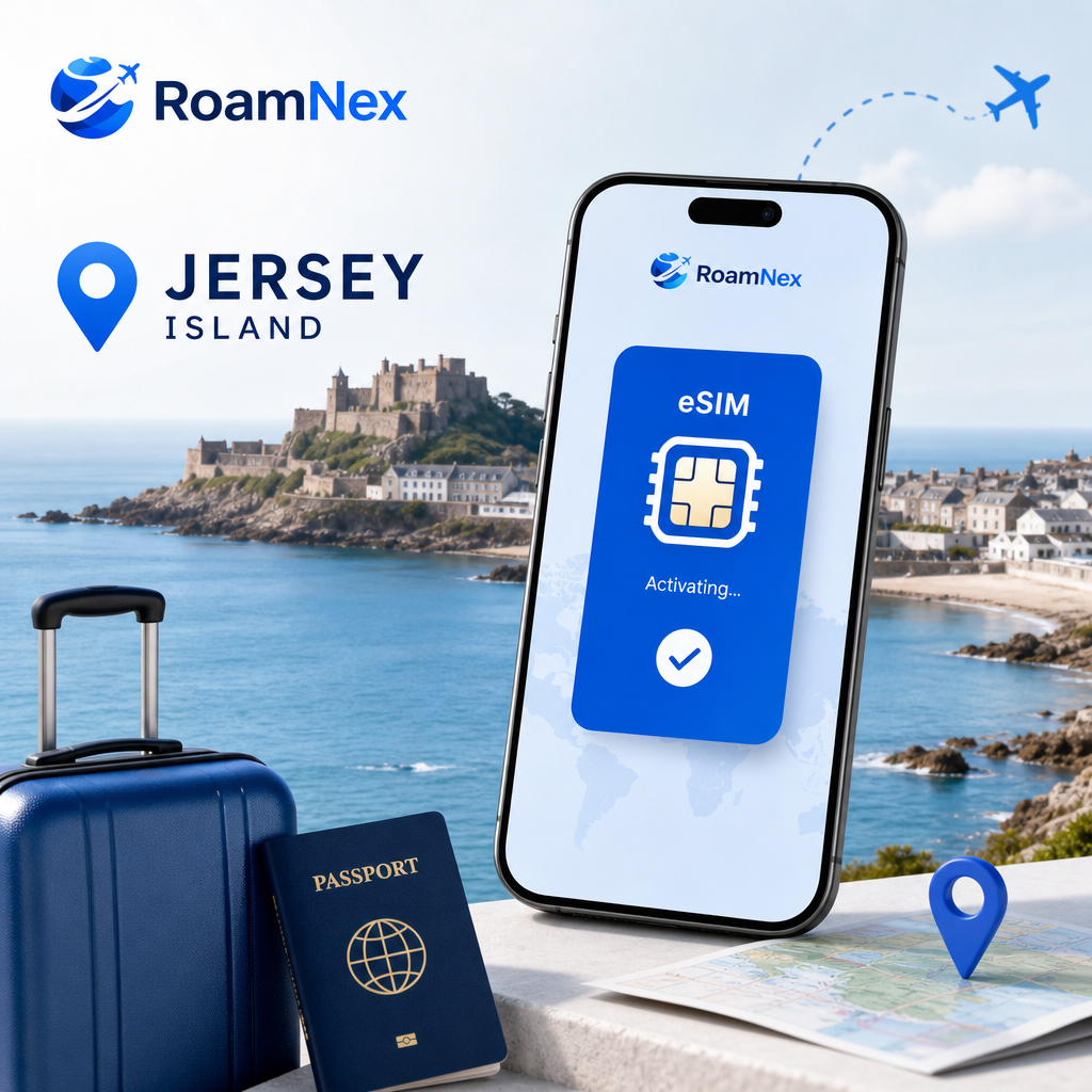 Jersey eSIM| 泽西岛esim旅行上网套餐