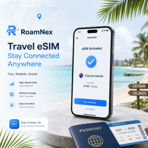 Cayman Islands eSIM| 开曼群岛esim旅行上网套餐