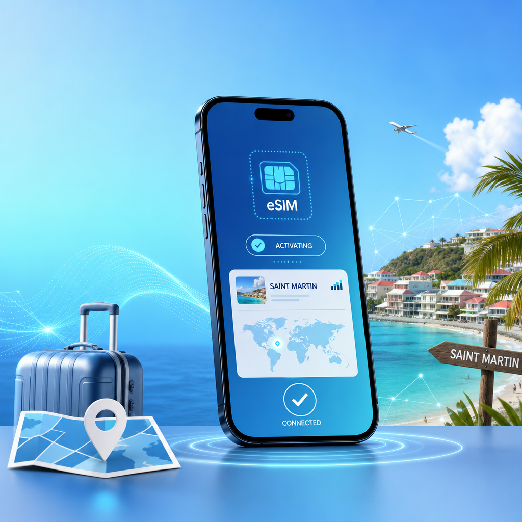 Saint Martin eSIM|Orange 5G 旅行上网套餐