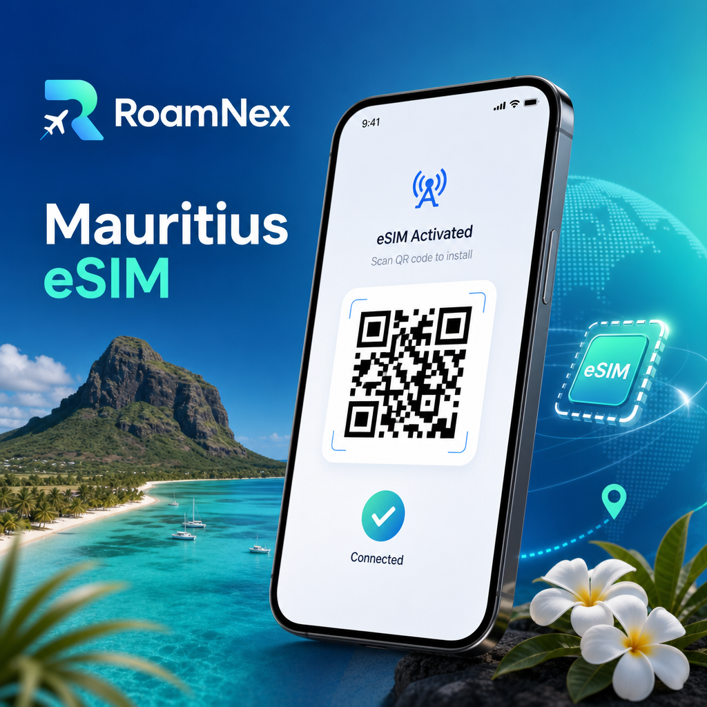 Mauritius eSIM|RoamNex 旅行上网卡