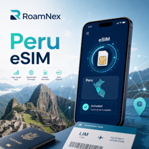 秘鲁 Peru eSIM｜Claro 4G 旅行上网流量套餐