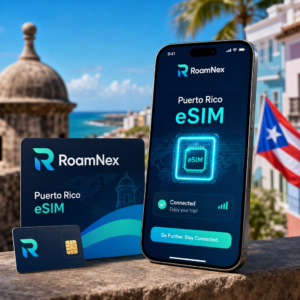 Puerto Rico eSIM|Claro 5G|1GB-5GB|7-30天