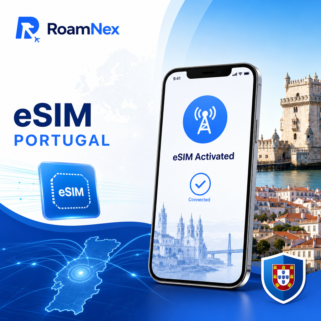 Portugal eSIM|Vodafone 5G / NOS 5G|日用流量 & 总量套餐