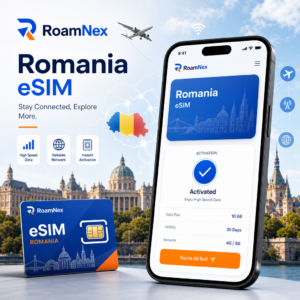 Romania eSIM|Vodafone 4G / Orange 5G 旅行流量套餐