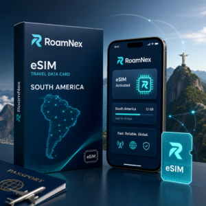 South America eSIM｜Movistar 4G 旅行上网卡