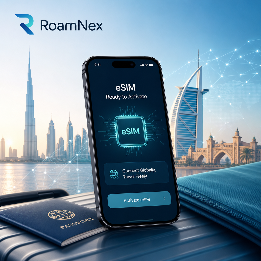 GCC eSIM 旅行流量套餐|30天/7天/1天|STC 5G & Zain 5G