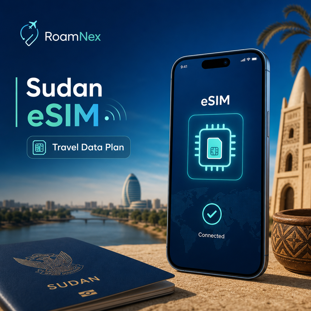Sudan eSIM|Zain 4G 旅行上网套餐
