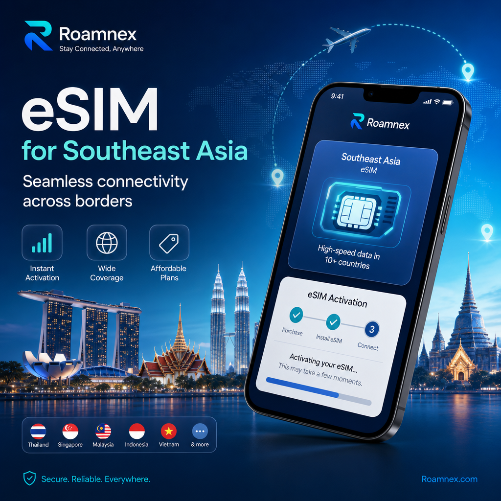 Singapore & Malaysia & Thailand eSIM | CelcomDigi 5G / Maxis 5G