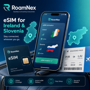 Ireland & Slovenia eSIM | Roamnex 旅行上网套餐
