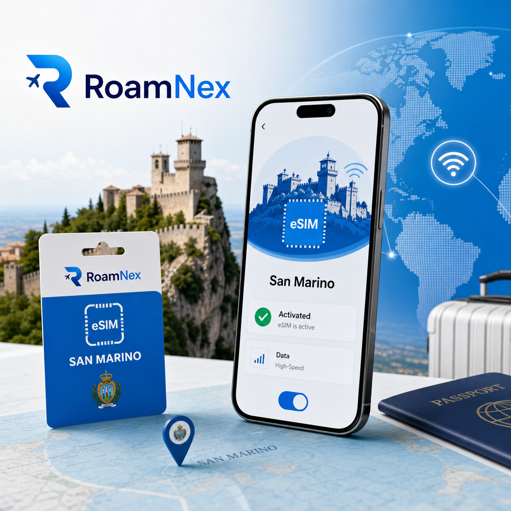 San Marino eSIM|1GB–20GB & Daily Unlimited Plans