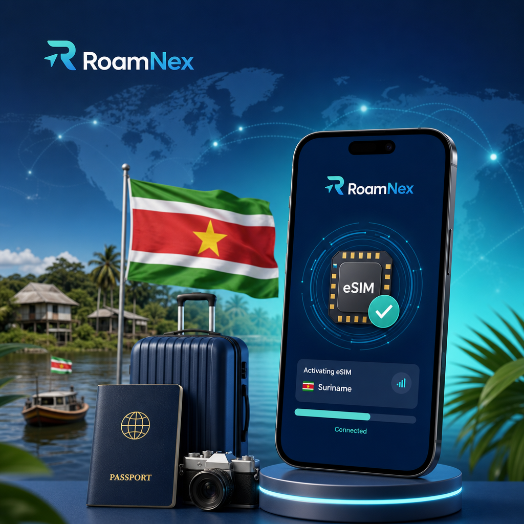 Suriname eSIM|Digicel 4G 旅行上网套餐