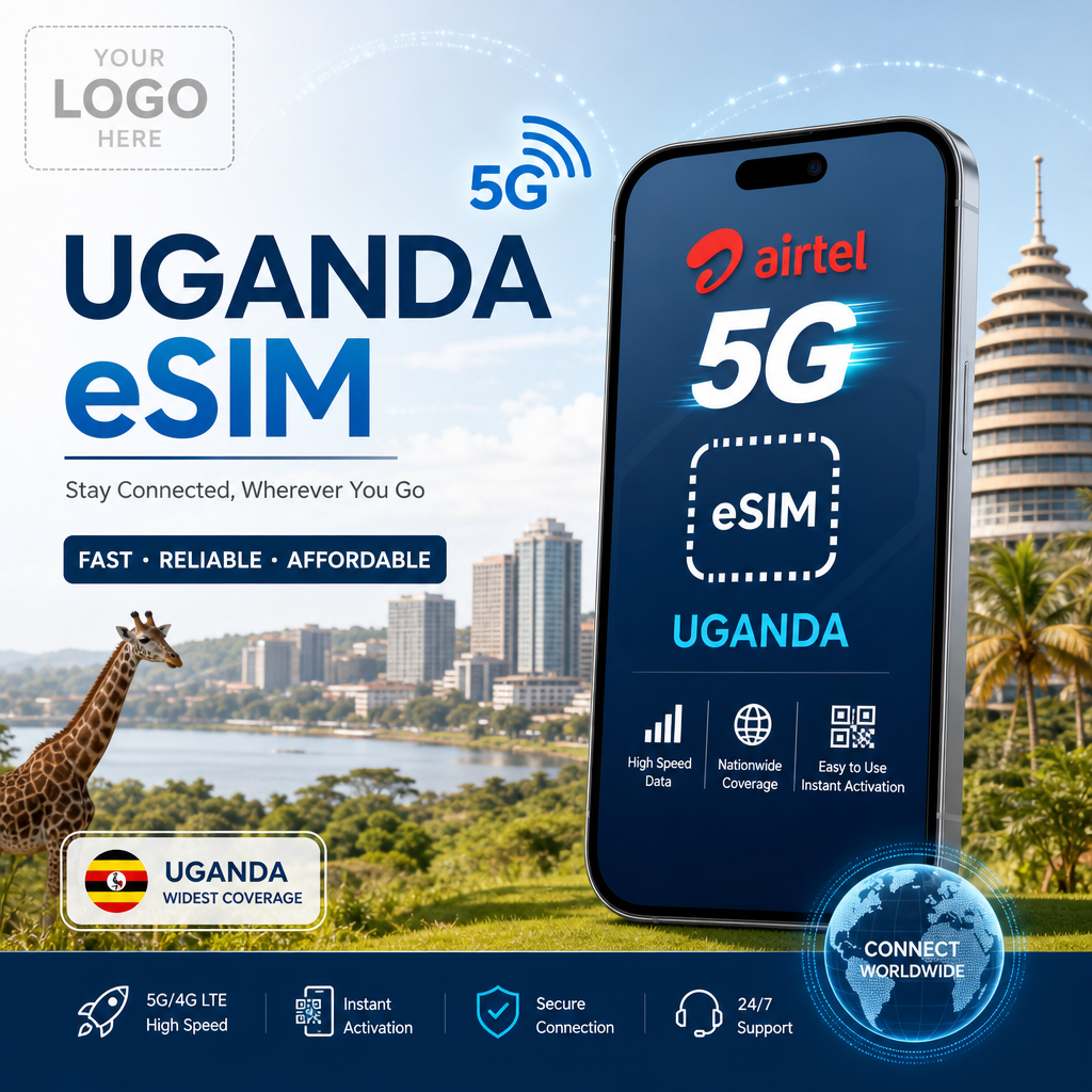 乌干达 eSIM|Airtel 5G 旅行上网套餐