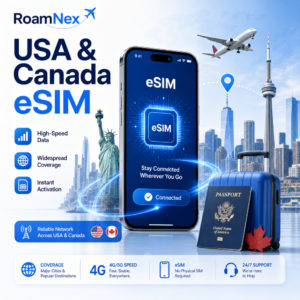 USA & Canada eSIM|Rogers Wireless 5G / Videotron 4G